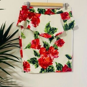 FLORAL SKIRT
